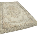 Handwoven One-of-a-Kind Anatolian Beige Rug 174 cm x 324 cm - 24980