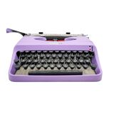 Typewriter underwood 18 lila light vintage revised new ribbon