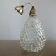 Hanging lamp "drop of water" glass diamond tip of the 50/60