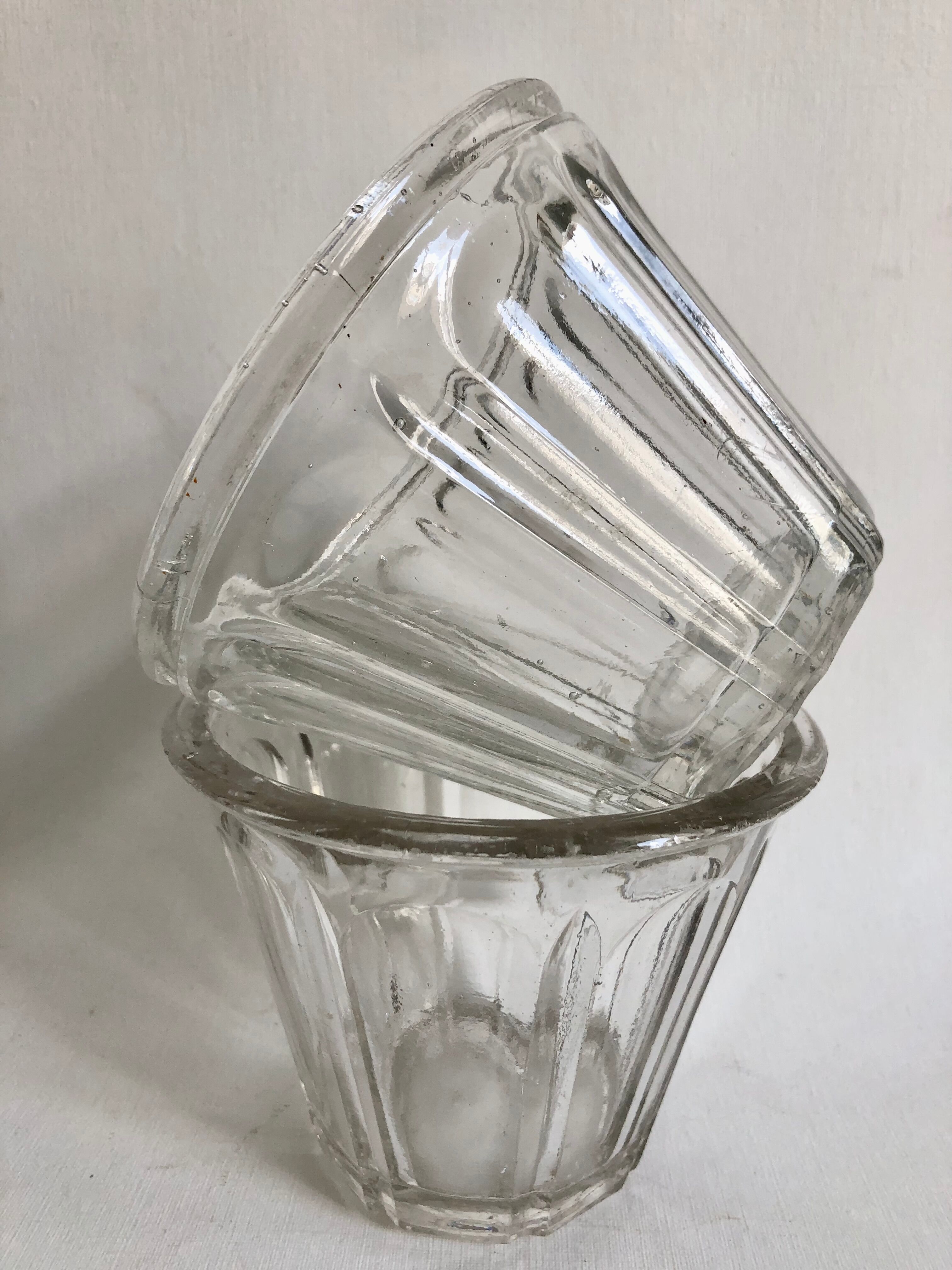 Old jam jar - diameter 12 cm