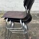 Lot de 4 chaises vintage Flototto