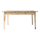 French farm table with tapered legs late 1800