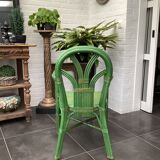 Rattan armchair