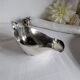 Silver-plated sauce boat