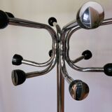 Vintage 1960s chrome parrot coat rack
