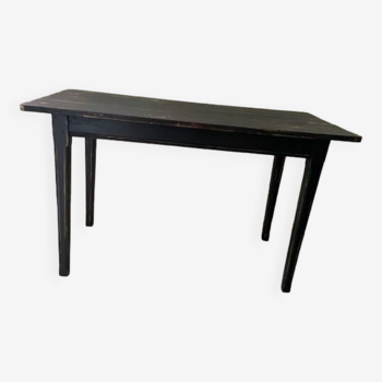 Black patinated table