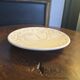Vintage ceramic plate signed