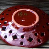 Openwork plate