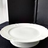 Compotier , coupe sur pied en porcelaine Alfred Hache & Cie