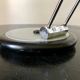 Brushed metal Aluminor lamp 1970