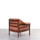 Mid-Century Oak & Leather Armchair by Arne Norell for Coja, 1960s.