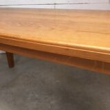 Table to eat solid blond oak oblong shape