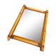 Rattan mirror