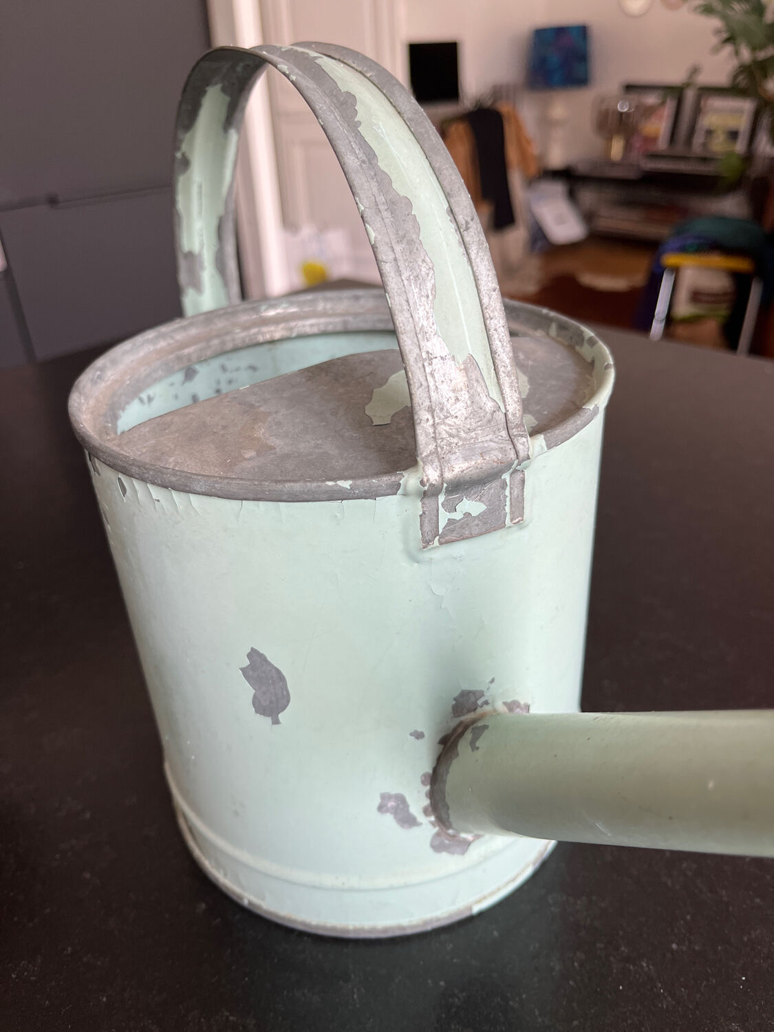 Zinc watering can