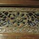Antique pair of patinated teak doors, 1900