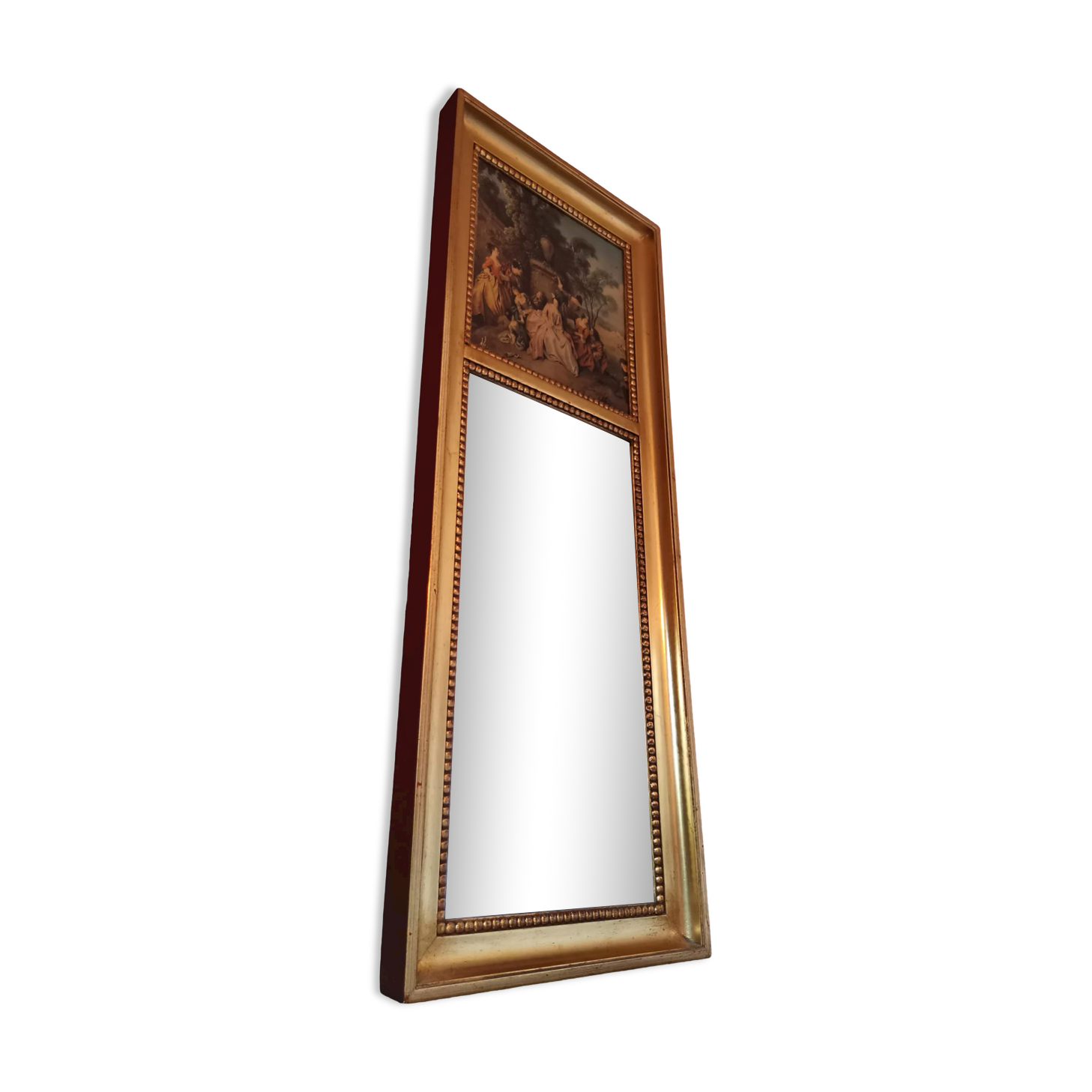 Miroir trumeau tableau, 85x33 cm