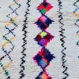 Handmade wool Berber rug 150 X 100 CM