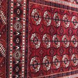 Vintage 126 X 194 CM hand made Persian Bukhara rug