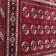 Vintage 126 X 194 CM hand made Persian Bukhara rug
