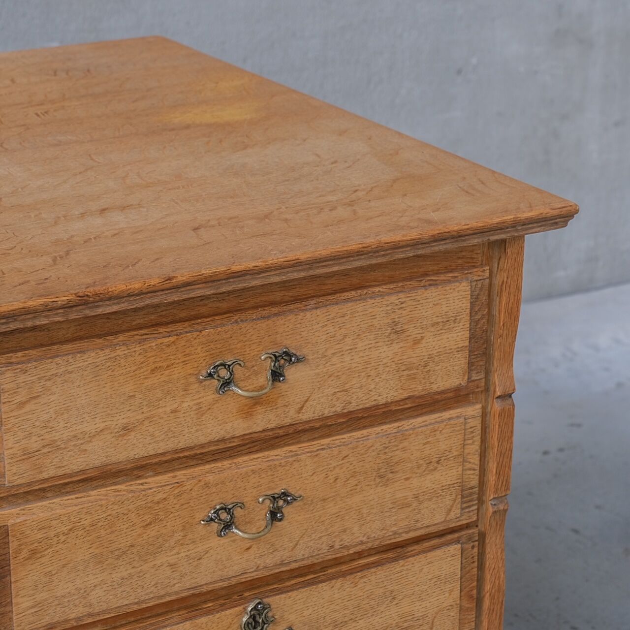 Oak danish mid-century desk