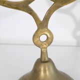 Scandinavian vintage brass candlestick