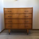 Beautiful 60s honey chest of drawers in a beautiful state
