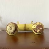 Antique coat rack with 2 hooks