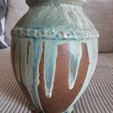 Vintage Greber vase signed les Fontainettes