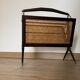 Folding magazine rack