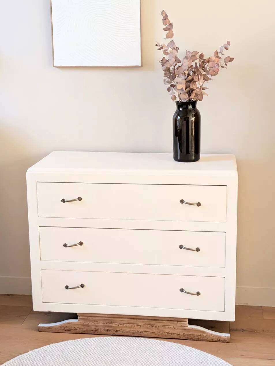 Revisited antique commode
