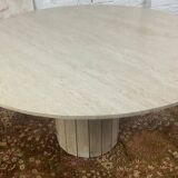 Jean Charles travertine dining table for Roche Bobois 1970s