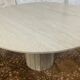Jean Charles travertine dining table for Roche Bobois 1970s
