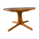 Vintage round table with extension cords