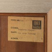 Mid-century chest of drawers from the 1950s by Oldenburger Möbelwerkstätten