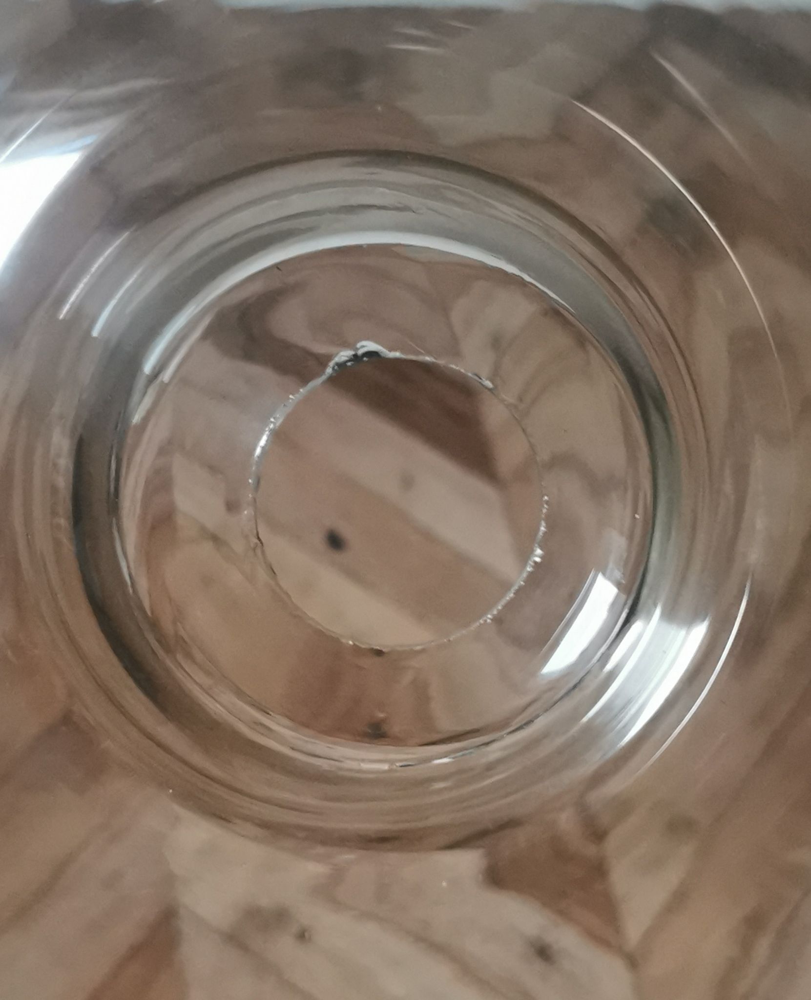 Suspension vintage globe en verre