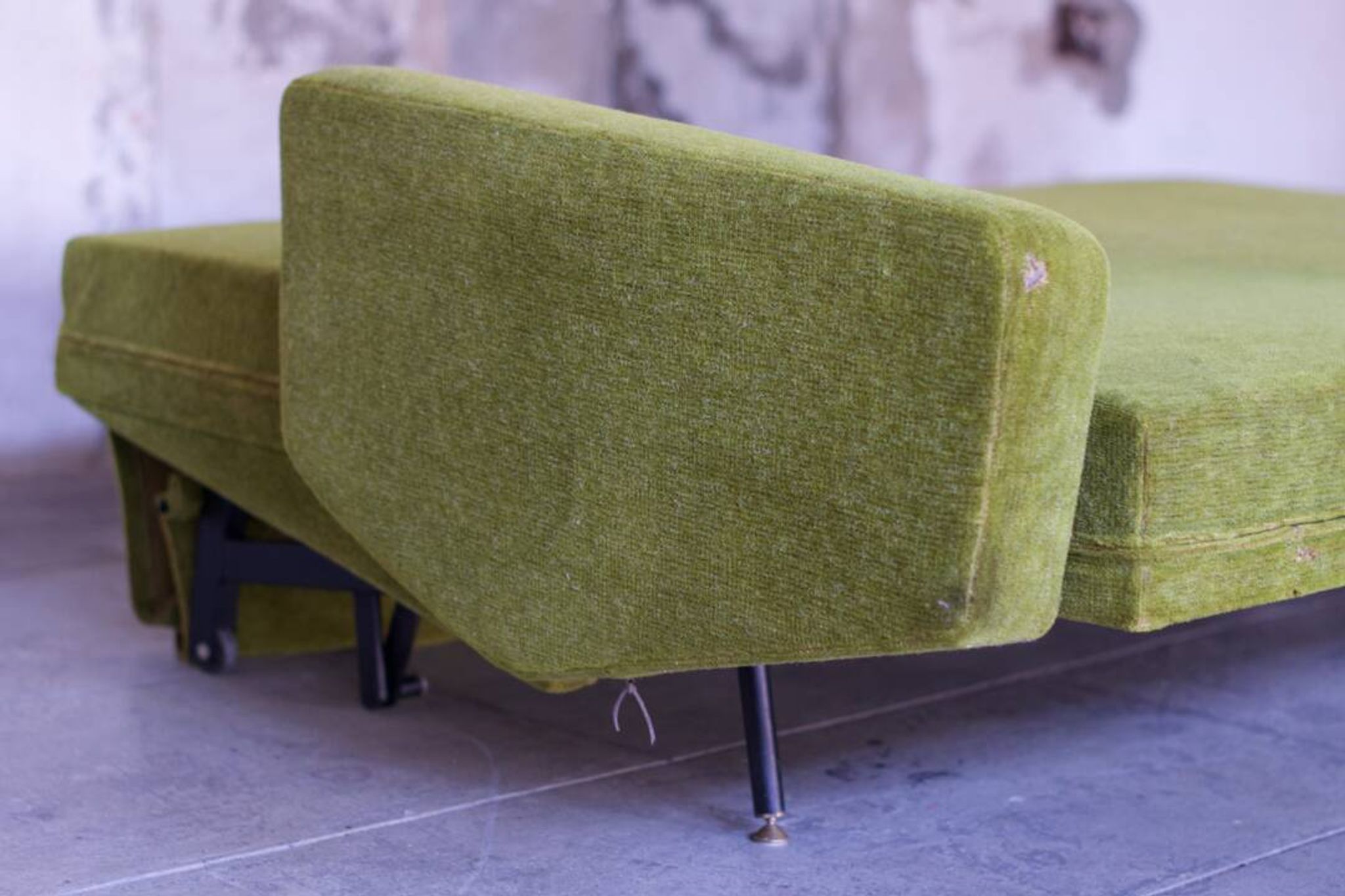 Set de salon canapé - 2 fauteuils design 1960 par Paul Geoffroy Troika Airborne