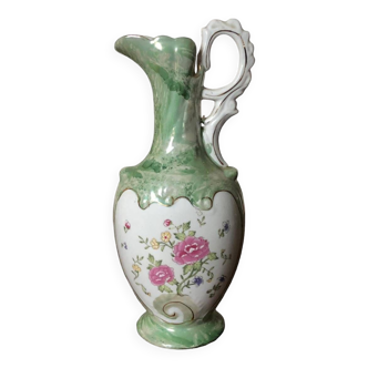 Antique French porcelain vase from the 19th century