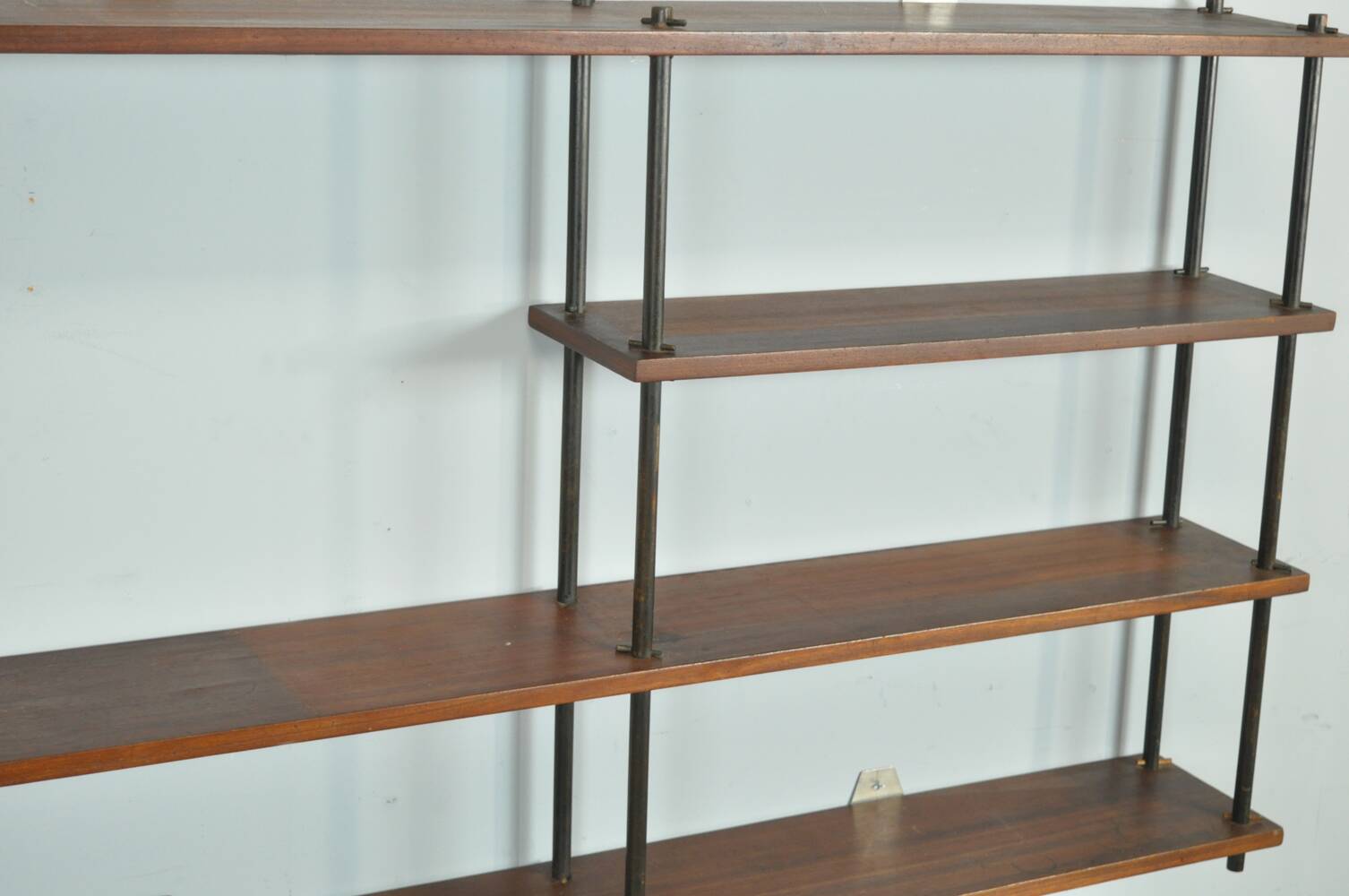 Étagère murale en bois vintage, Pays-Bas 1970