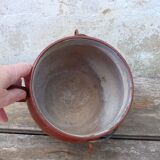 Ancient enamelled pot signed Japy