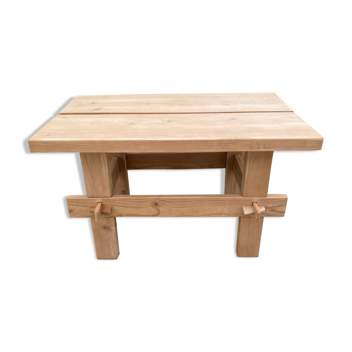 Vintage pine coffee table