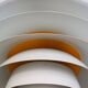 XL Verona Pendant by Svend Middelboe - 1980s Scandinavian  - White/Yellow