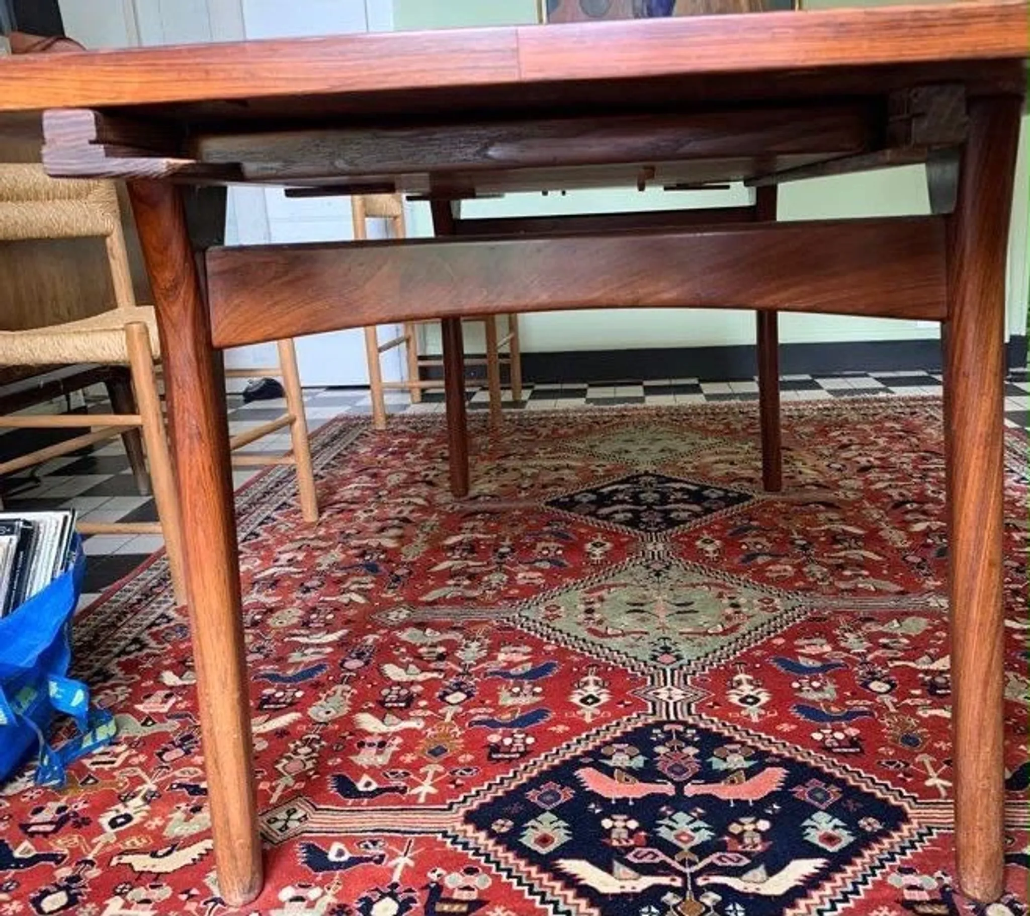 table a manger Bruno Hansen palissandre