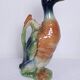 Vintage green-headed duck ceramic jug
