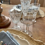 Vintage liqueur wine glasses 1960