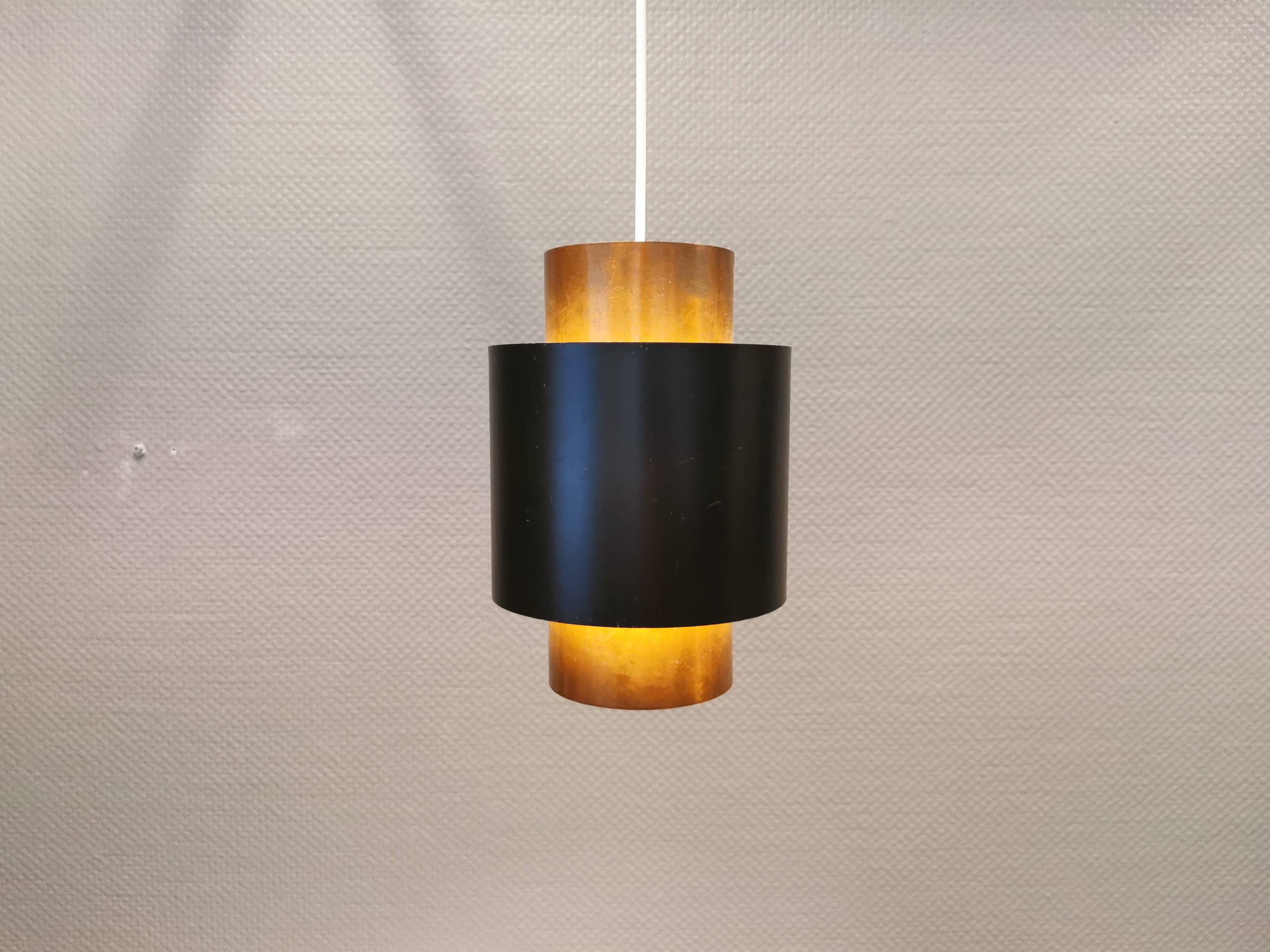 Hanging lamp, model Tunika, by Jo Hammerborg for Fog & Mørup Denmark 1966.