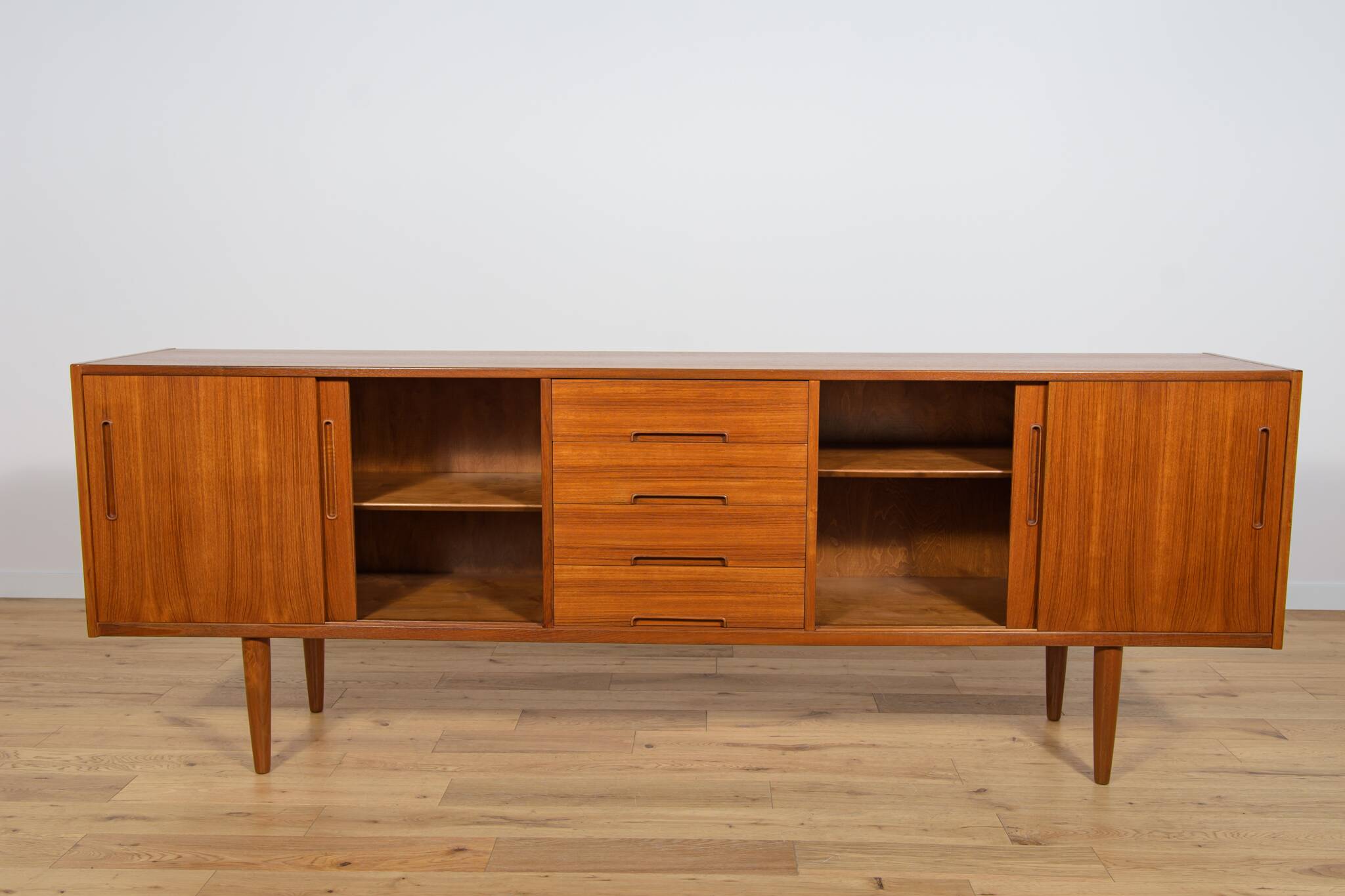 Mid-Century Teak Sideboard by Nils Jonsson for Hugo Troeds, Sweden, 1960s