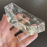 Crystal ashtray Val St Lambert Belgium