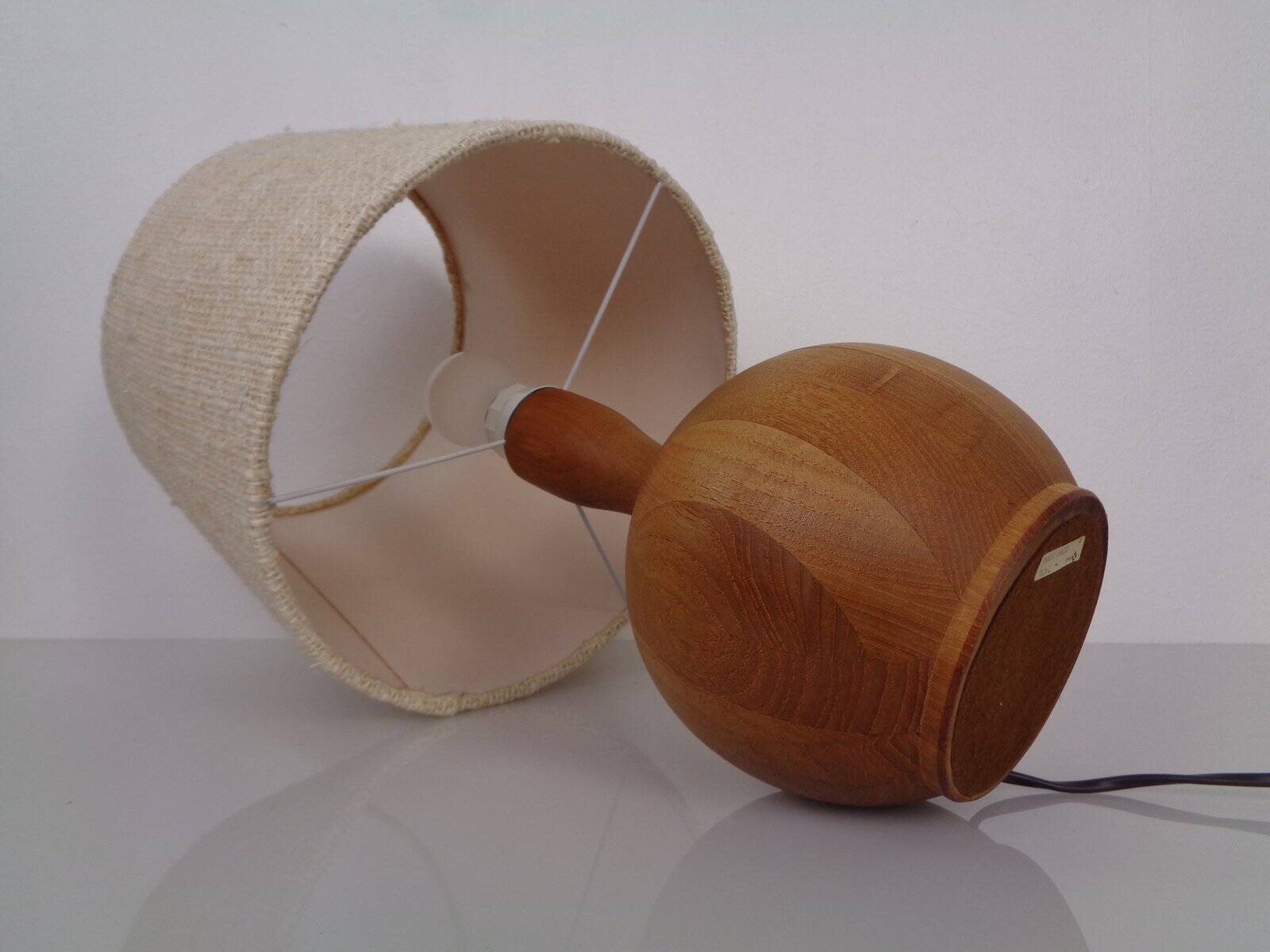 Teak Table Lamp from Domus, 1960s