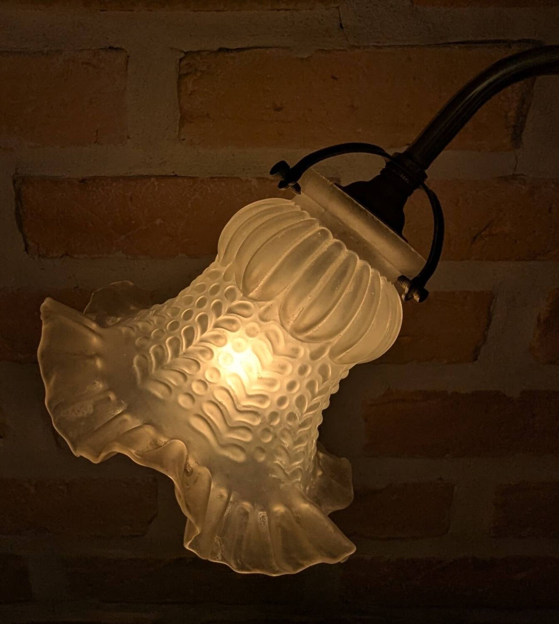 Lampe d'étudiant notaire chevet vintage