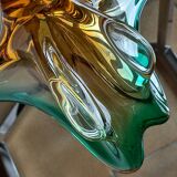 Centerpiece cutter, glass design Murano Sommerso